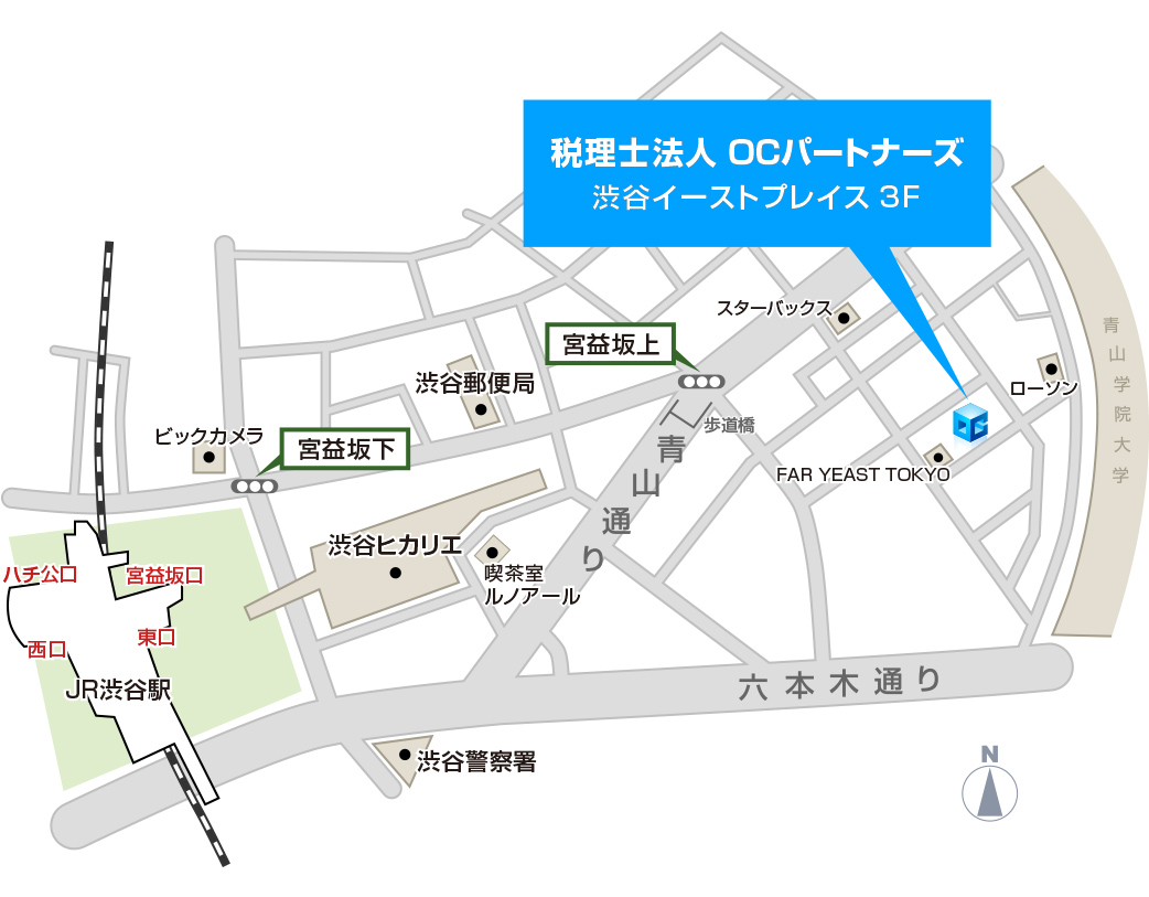 東京オフィス地図
